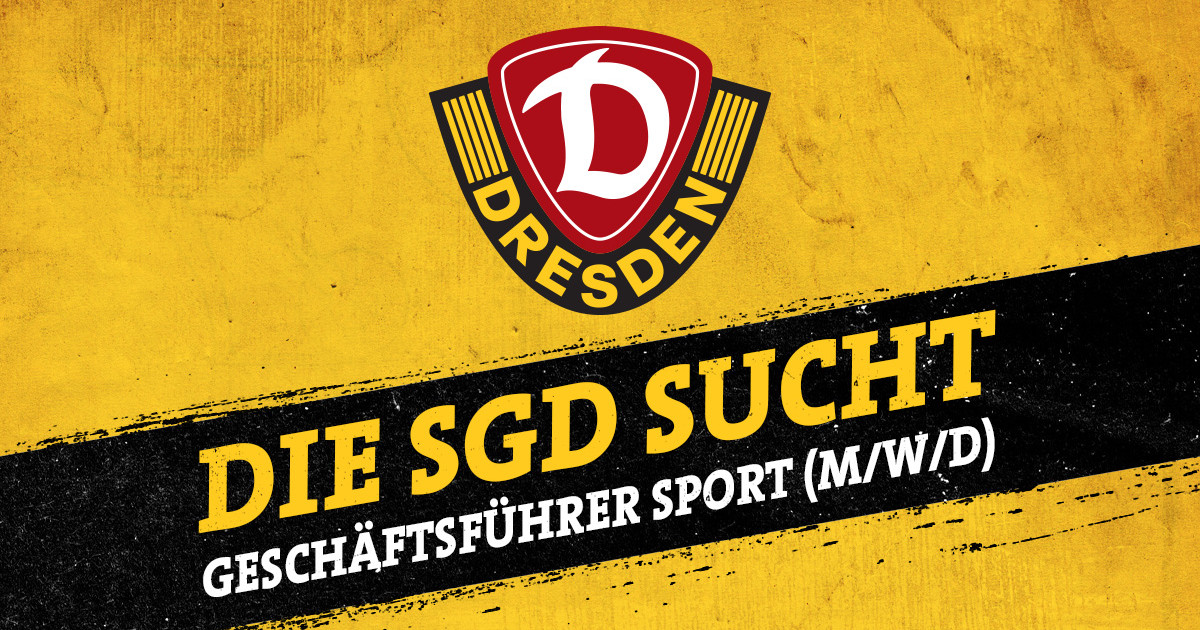 Sports Director Job Opportunity (m/f/d) – Dynamo Dresden