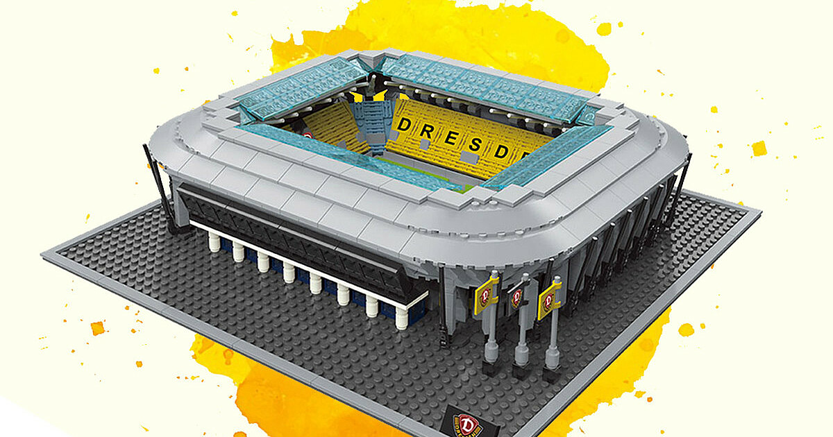 Stadion DYNAMO“-Bausatz im Fanshop  Sportgemeinschaft Dynamo Dresden - Die  offizielle Website