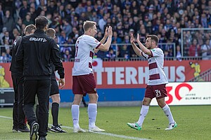 Marco Hartmann feierte in Kiel sein Comeback nach langer Verletzungspause.