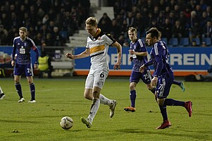 Marco Hartmann sorgte für Dynamos defensive Stabilität.