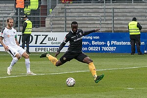 Erich Berko erzielte die zwischenzeitliche 1:0-Führung für Dynamo.