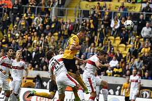Stefan Kutschke erzielt das 1:0.