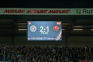 Am Ende hat das 1:2 bestand. | Foto: Dennis Hetzschold