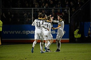 Dreimal durfte die Mannschaft in Osnabrück jubeln.