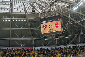 Am Ende muss sich die Sportgemeinschaft dem 1. FC Nürnberg mit 0:1 geschlagen geben. | Foto: Dennis Hetzschold