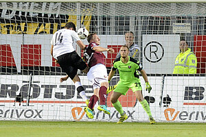 Das 2:0 erzielt Kister nach einer Ecke.