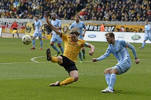 Hefele mit vollem Einsatz