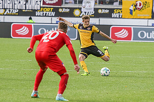 Niklas Hauptmann rückte gegen den FCH wieder in die Startelf.
