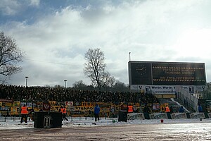 1.205 Dynamo-Fans waren beim Restrundenauftakt dabei.