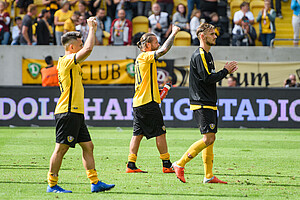 Dankeschön an die Fans für die Unterstützung