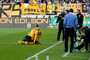 1:0: Stefaniaks erste Ballberührung nach seiner Einwechslung.