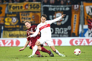 Marco Hartmann resolut gegen Steffen Lang