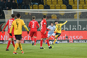 Osman Atilgan erzielt das Tor zum 1:0