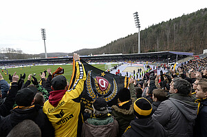 Dynamo-Fans im Erzgebirge