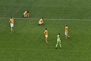 Die Enttäuschung nach dem Spiel