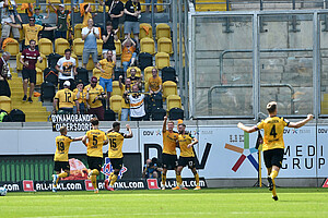 Christoph Daferner erzielt in der 41. Minute die 1:0-Führung. | Foto: Dennis Hetzschold