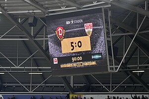 5:0 gegen den VfB - der höchste Sieg in Dynamos Zweitliga-Geschichte. Ein denkwürdiger Tag