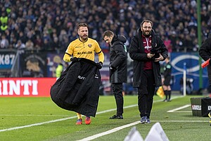 Patrick Ebert nach seiner Auswechslung