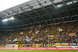 Der K-Block stand wie immer lautstark hinter der Mannschaft.
