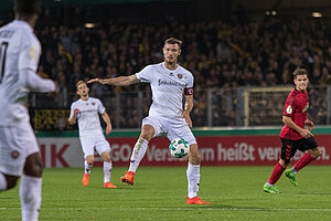 Florian Ballas vertrat am Mittwoch den verletzten Marco Hartmann als Kapitän der SGD.