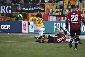 Erich Berko erzielte mit seinem Blitztor direkt nach Wiederanpfiff das wichtige 2:0.