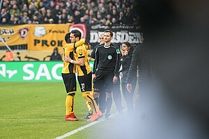 Pascal Testroet feierte  nach über acht Monaten gegen Nürnberg sein Zweitliga-Comeback. (Foto: Dennis Hetzschold)