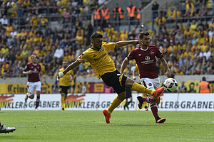 Aosman, Dynamo und Nürnberg gingen sofort in die Vollen.