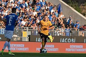 Kevin Ehlers war wieder von Beginn an und über die volle Spielzeit am Ball