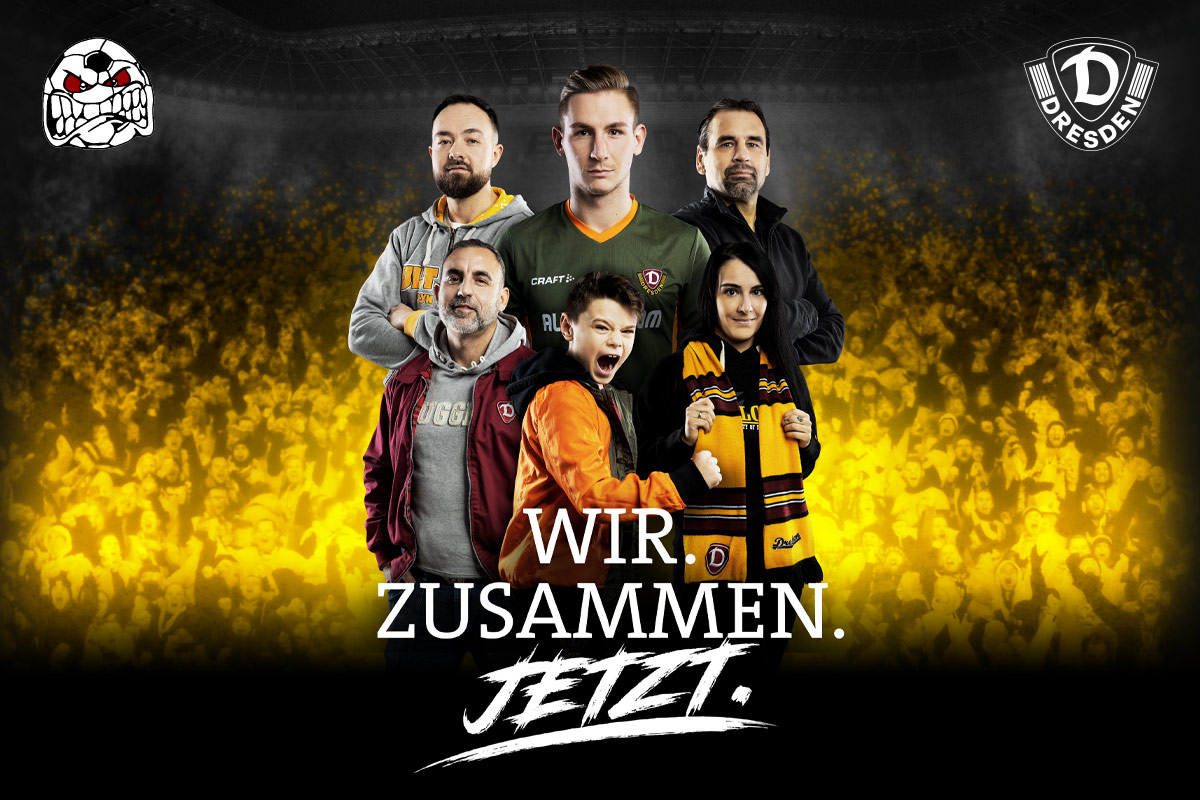 Wir. Zusammen. Jetzt. Wir. Zusammen. Jetzt.