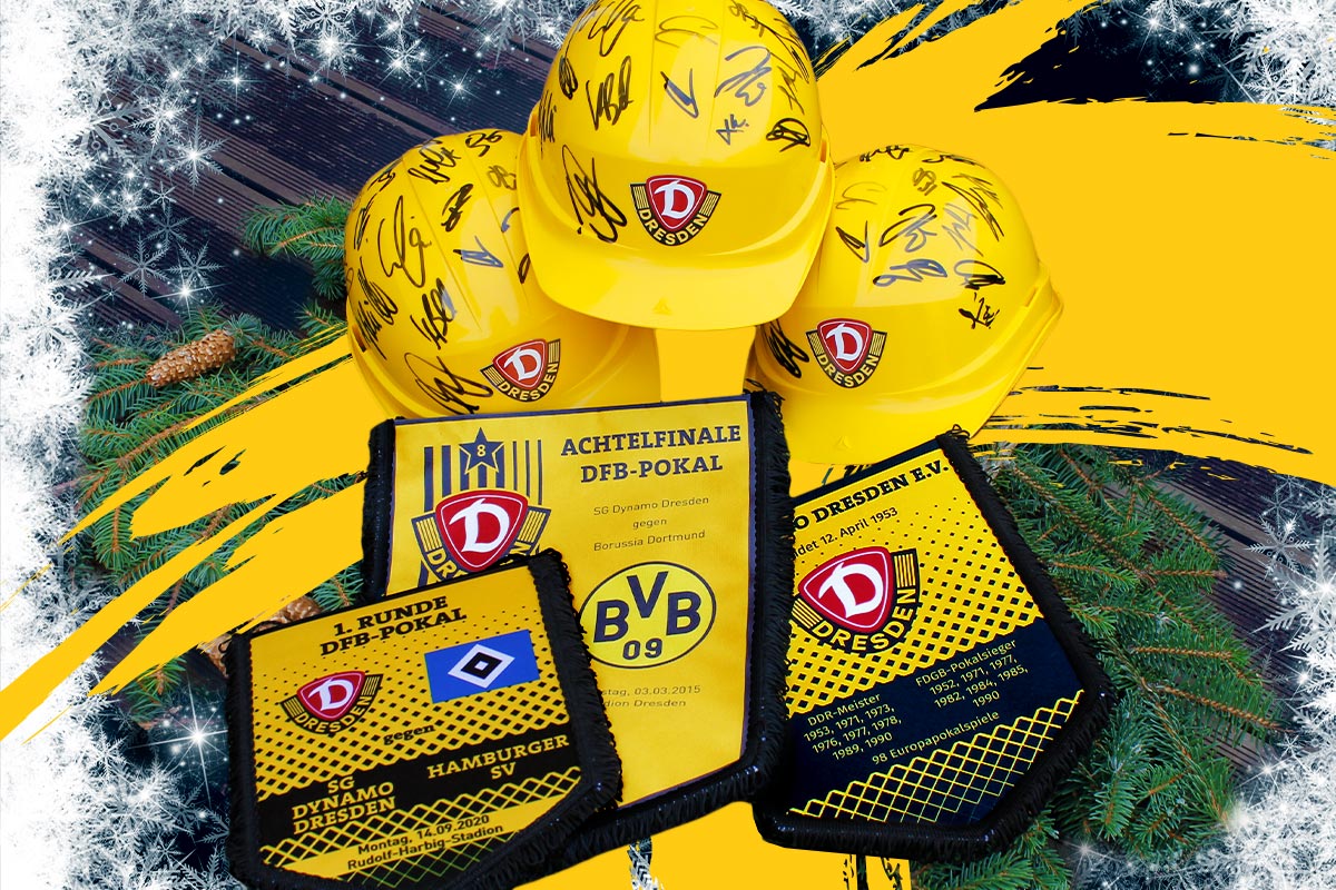 Dynamos Weihnachtsauktion für den guten Zweck
