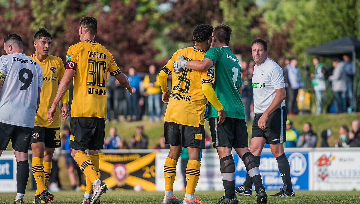 SGD gewinnt erstes Testspiel gegen Zuger SV Sportgemeinschaft Dynamo Dresden