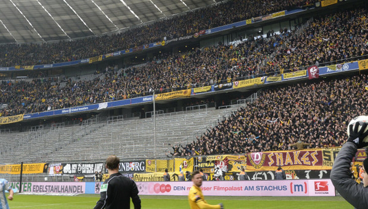 SG Dynamo Dresden vs. 1860 München - Rudolf-Harbig-Stadion