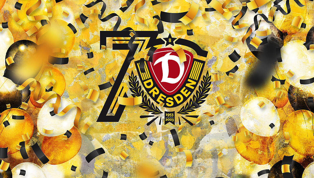 Wir feiern runden Geburtstag! Sportgemeinschaft Dynamo Dresden