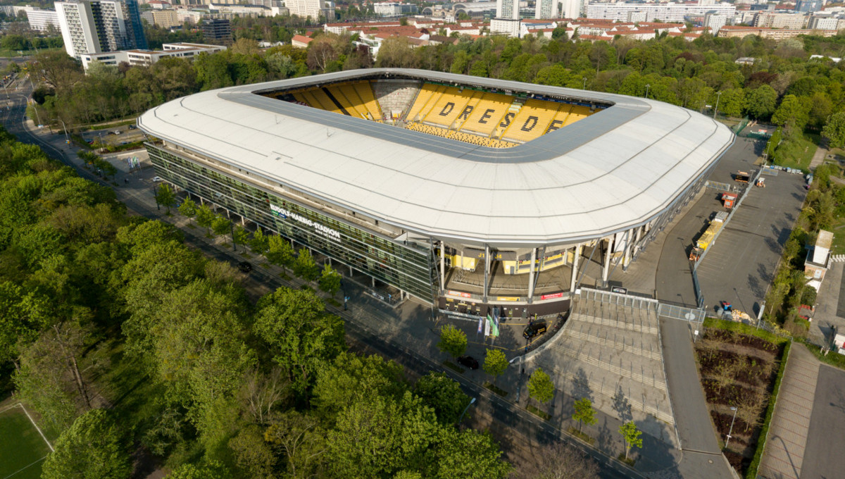 MDR überträgt PSG-Spiel live aus dem Rudolf-Harbig-Stadion Sportgemeinschaft Dynamo Dresden