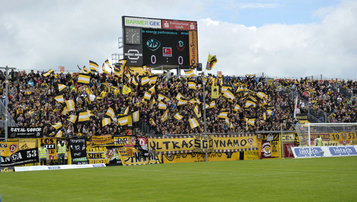 Auswärtsspiel in Aalen wird live übertragen Sportgemeinschaft Dynamo Dresden